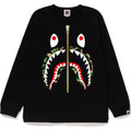 ABC CAMO SHARK L/S TEE JR KIDS